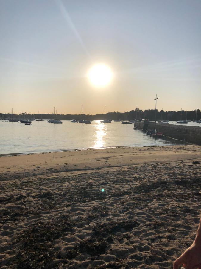 Splendide Vue Face A La Mer Avec Garage Concarneau Bagian luar foto