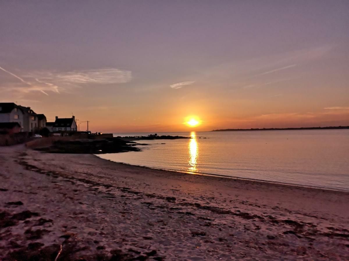 Splendide Vue Face A La Mer Avec Garage Concarneau Bagian luar foto